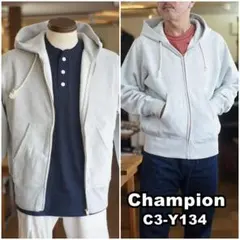 チャンピオン champion ジップスウェット パーカー c3-y134 XL