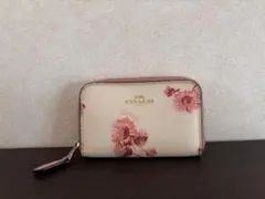 COACH コインケース　花