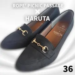 【試着のみ】HARUTA×ロペピクニック ビットパンプスのサムネイル