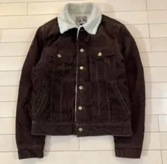 10.4 Lee リー ストームライダー 裏ボアコーデュロイジャケット ブラウン