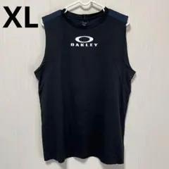 OAKLEY オークリー XL LLノースリーブ トレーニングシャツ 黒