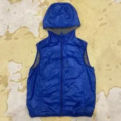 old uniqlo 00s 短丈 ベストパーカー リバーシブル ナイロン