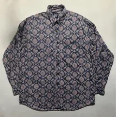 90s GAP 総柄シャツ Lサイズ