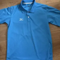 Mizuno 青 ポロシャツ　お値下げ