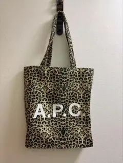 A.P.C. ヒョウ柄 トートバッグ即日発送のサムネイル