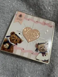 FlowerKnows ラブベア アイシャドウパレット レッドビーンミルクティー