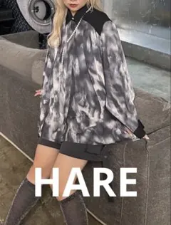 【7/15(水)23:59まで値下げ】HARE タイダイパターン配色シャツ 新品タグ付 HARE タイダイパターン配色シャツ 袖開き可 - メルカリ