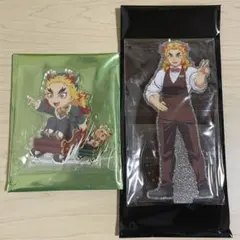 【23日まで出品】鬼滅の刃 モクテル 両面アクリルスタンド クリスマス 煉獄