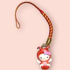 ご当地キティ 三重限定 伊勢エビ ストラップ ハローキティ