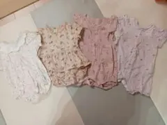ロンパース 80 女の子　半袖　futafuta　フタフタ