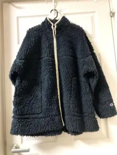 ボアフリース　スタンドカラー　ジャケット