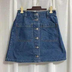 デニムミニスカート　BROWNY STANDARD Fサイズ