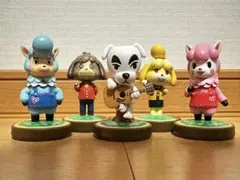 amiibo あつ森　5点セット