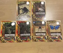 SEGA レアSSRムシキングトレーディングカード6枚セット