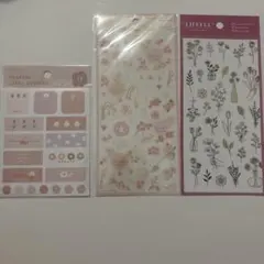 ピンク系等シール