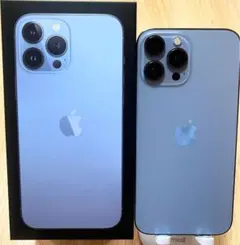 【訳あり】iPhone13 pro max 512GBシエラブルー 修理歴あり