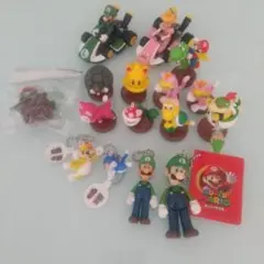 スーパーマリオ フィギュア キーホルダー まとめ売り