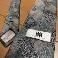 90s im MIYAKE DESIGN STUDIO シルク総柄ネクタイ - メルカリ