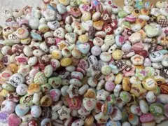 カスタムボールペン対応ビーズ 資材 浮き彫りビーズ　ランダムセット