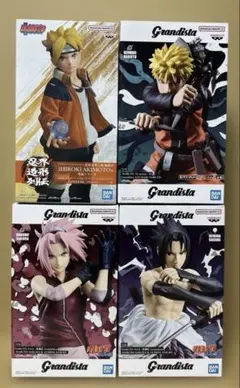 Grandista NARUTO フィギュア、ナルト、サスケ、サクラ