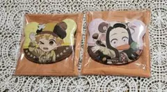 鬼滅の刃　ufotable　我妻善逸　竈門禰豆子　実りの秋まつり　くま缶バッジ