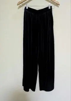 ネイビー ガウチョパンツ