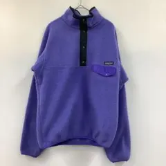 Patagonia パタゴニアスナップT フリース USA製パープル 90s