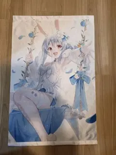 ホロライブ 兎田ぺこら c99 ウエディング タペストリー 棒なし