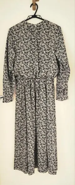 花柄ロングワンピース長袖 ロペピクニック