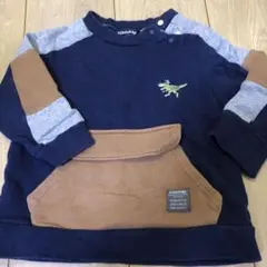 クレードスコープ恐竜トレーナー 90サイズ