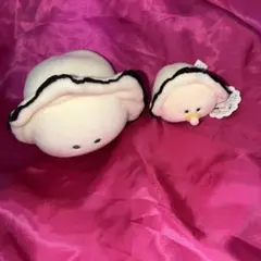 つぶらな瞳　牡蠣　ぬいぐるみ マスコット 2点セットのサムネイル