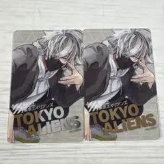 東京エイリアンズ クリアカード　鬼崎将斗　２枚セット