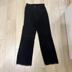 ハイウエスト コーデュロイ パンツ