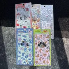 あ*い様 【正規品】ディズニープチドロップステッカー　5点セット