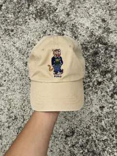 試着のみ・美品】ポロベア インディゴデニムキャップ - メルカリ