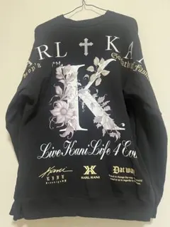 [Karl Kani] ドライフラワートレーナー　M