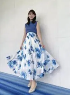 お花柄スカート　フレイアイディー　ノエラ　アプワイザーリッシェ　スナイデル