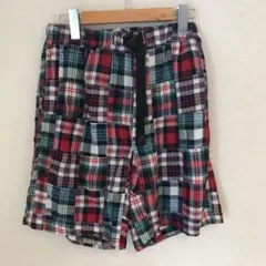 限定完売！グラミチショートパンツS/パッチワークチェック柄GRAMICCI