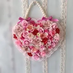 ミッチー様専用です❤️ハート型フラワーリース