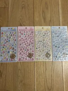 【正規品】ボンボンドロップシールミニ　しずくちゃん4種セット