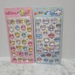 {早い者勝ち}あわわちゃん立体シール２枚Set