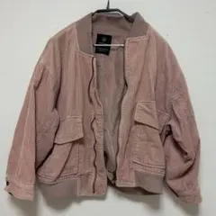 w closet コーデュロイ ジャケット ピンク