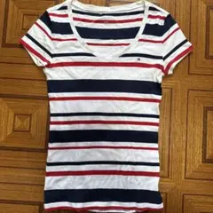 TOMMY HILFIGER レディース　ボーダーTシャツのサムネイル