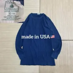 90s USA製 NORTHWEST TERRITORY サーマル ネイビー Lのサムネイル