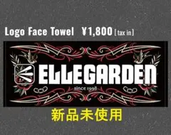 メタブラ 新品 エルレガーデン ロゴフェイスタオル ELLEGARDEN グッズ