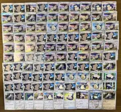5 カビゴン 100枚セット 人気 大量 旧カードパーツ込 まとめ売り モンボ
