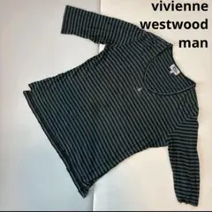 Vivienne Westwood MAN ボーダー 五分袖 カットソー 48のサムネイル
