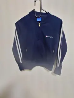 Champion ジップアップジャケット S ネイビー　レディース