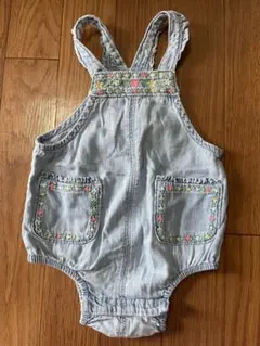 Baby GAP デニムロンパース 70