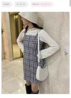2枚setミニワンピース